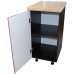 Corp inferior cu 1 Usa Stanga Zebra, Wenge/MDF Cedru Mustata, blat Artar 40 x 85 x 60